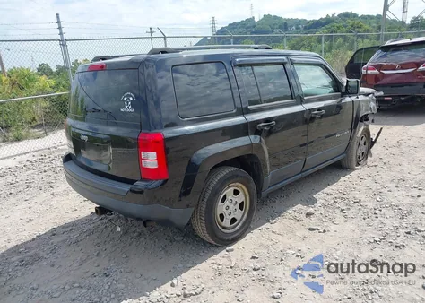 2015 Jeep Patriot Altitude Edition/Sport из США, поврежденный, VIN 1C4NJRBB5FD279663